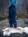 Wikingerhose mit Beinschnürung Wodan dunkelblau Leinen- Mittelalter Gewand Larp & Reenactment