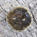Fibel Brosche Keltenkreuz altmessing