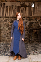 Schürze Isa in Blau - Larp Design