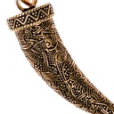 Amulett  "Zahn des Fenrir" aus Bronze Bild 5
