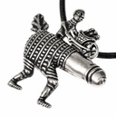 Abzeichen "Phallustier mit Schubkarre" Bild 2