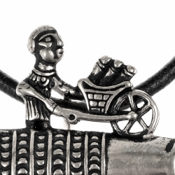 Abzeichen "Phallustier mit Schubkarre" Bild 4