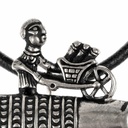 Abzeichen "Phallustier mit Schubkarre" Bild 4