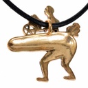 Abzeichen "Phallustier mit Schubkarre" Bild 5