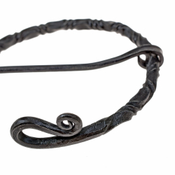 Große Wikinger-Fibel aus Eisen - 8,5 cm Bild 3