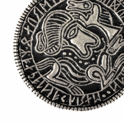 Brakteat von Tjurkö aus Bronze Bild 3