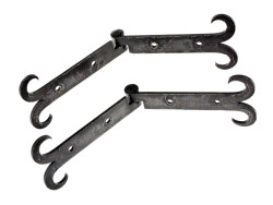 Mittelalter-Scharnier "Moustache" - Paar Bild 3