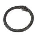 Geschmiedeter Ring aus Eisen - groß Bild 2
