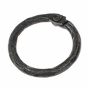Geschmiedeter Ring aus Eisen - mittel Bild 2