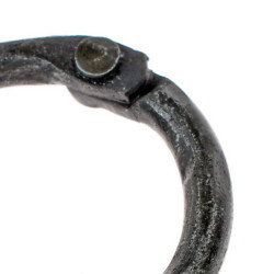 Geschmiedeter Ring aus Eisen - mittel Bild 3