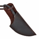 Wikinger Neck-Knife / Geschwärzte Klinge Bild 2