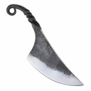 Wikinger Neck-Knife / Geschwärzte Klinge Bild 3