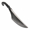 Wikinger Neck-Knife / Geschwärzte Klinge Bild 4