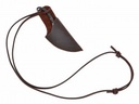 Wikinger Neck-Knife / Geschwärzte Klinge Bild 5