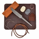Messerbausatz "York" / Damast - 16 cm Bild 4