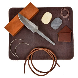 Messerbausatz "Nowgorod" / Damast - 16 cm Bild 4