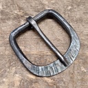 Geschmiedete Schnalle / Rechteck - für 3 cm Bild 4