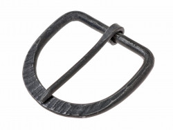 Eisenschnalle / Hammerschlag - 4 cm Bild 2