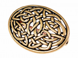 Brosche "Ovaler Knoten" Bild 2