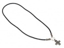 Collier "Terslev" mit Birka-Kruzifix - Zinn Bild 2