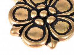 Mittelalter-Ohrringe "Blume" Bild 3
