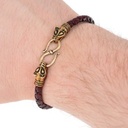 Wikinger-Armband "Wolfskopf" Bild 5