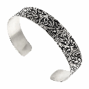 Messing-Armreifen / 1,5 cm -  Triskele Bild 2