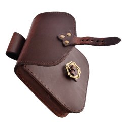 Mittelalter-Gürteltasche - Schnallenverschluss Bild 3