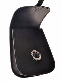 Mittelalter-Gürteltasche - Schnallenverschluss Bild 4
