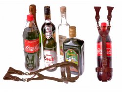 Flaschen-Holster für den Gürtel Bild 5