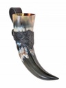 Horn mit geprägtem Halter "Wikinger" Bild 3