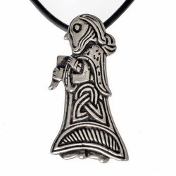 Walküre-Amulett aus Dänemark Bild 2
