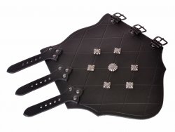 Armschützer mit Ziernieten "Mittelalter" Bild 2