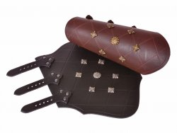 Armschützer mit Ziernieten "Mittelalter" Bild 3