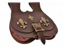 Geräumige Nierentasche - Fleur de Lys Bild 3