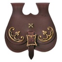 Geräumige Nierentasche - mit Beschlägen Bild 2