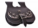 Geräumige Nierentasche - mit Beschlägen Bild 3