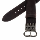 Houppelande-Gürtel aus Leder - 5,5 cm Bild 5