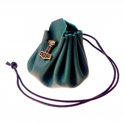 Lederbeutel "Mjölnir" - groß Bild 3