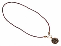 Collier "Fossi" mit Amulet im Broastil Bild 4