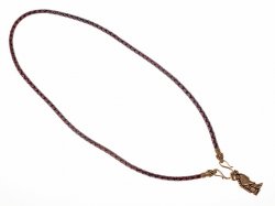 Collier "Fossi" mit Walküre-Amulett Bild 4