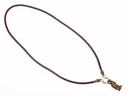 Collier "Fossi" mit Walküre-Amulett Bild 4