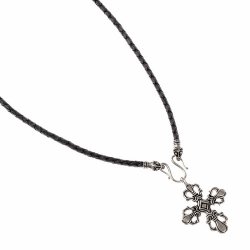 Collier "Fossi" mit Bonderup-Kreuz Bild 2