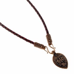 Collier "Terslev" mit Masken-Amulett Bild 2