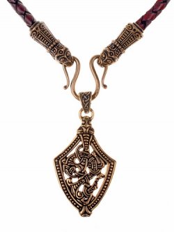 Collier "Mandermark" mit Ortband-Anhänger Bild 3