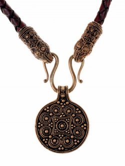 Collier "Terslev" mit Filigran-Amulett Bild 3