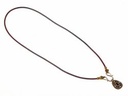 Collier "Wiesel" mit Cloisonné-Anhänger Bild 2
