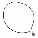 Collier "Wiesel" mit Cloisonné-Anhänger Bild 4