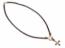 Collier "Fossi" mit Wolfskreuz Bild 2