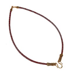 Wikinger-Lederkette "Mandermark" - 50 cm Bild 2